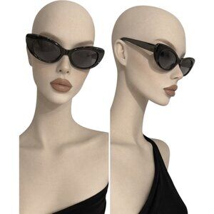 Cat Eye Stunning Thick Rim Winged Sunglasses UV400 Protection Fashion Shades